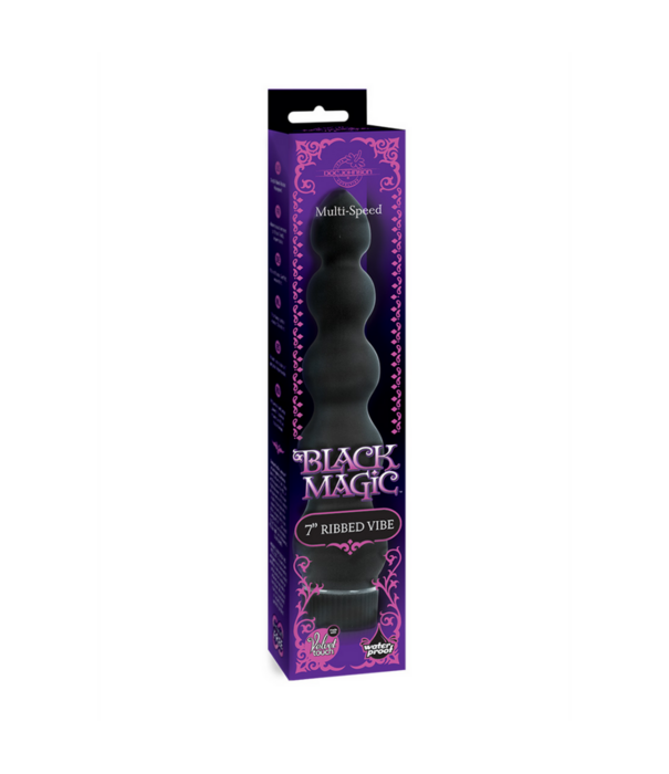 Doc Johnson Geribbelde Vibrator - 7 / 18 cm