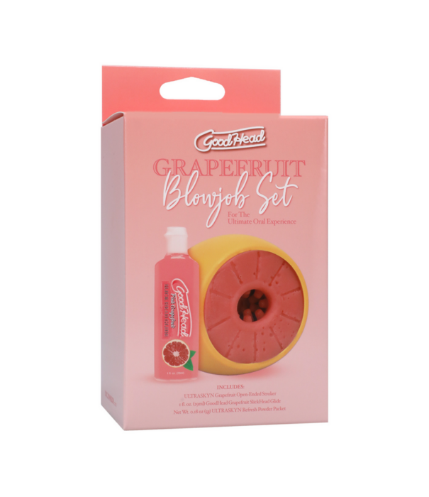 Doc Johnson Grapefruit Blowjob Set