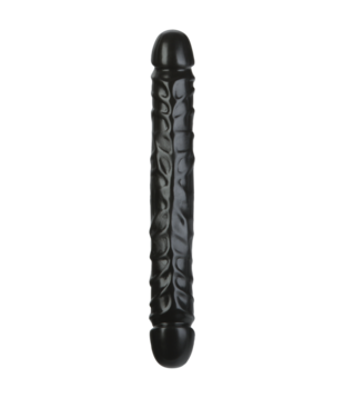 Jr. Veined Double Header - Dildo met Dubbele Einden - 12 / 30 cm
