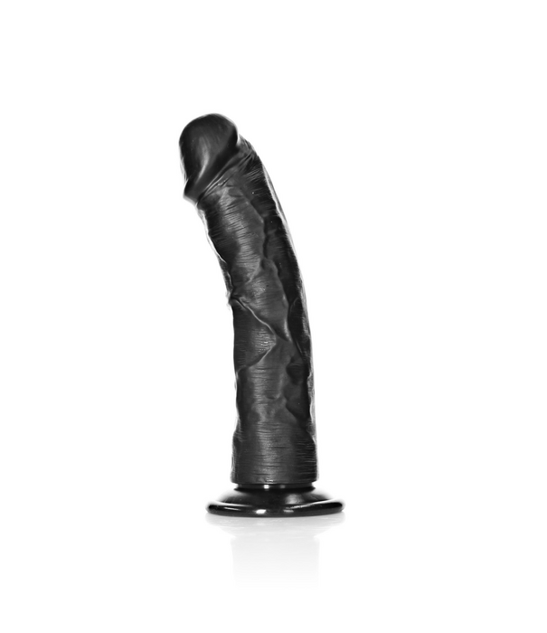 RealRock by Shots Gebogen Realistische Dildo met Zuignap - 8 / 20,5 cm