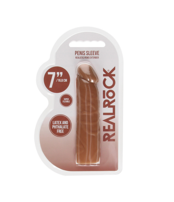 RealRock by Shots Penis Sheath - 7 / 17 cm