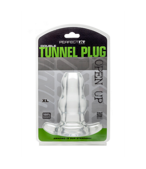 PerfectFitBrand Dubbele Tunnel Plug - Holle Butt Plug - XL