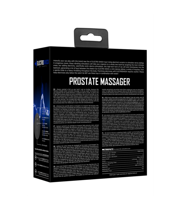 ElectroShock by Shots E-Stimulatie Vibrerende Prostaatmassager