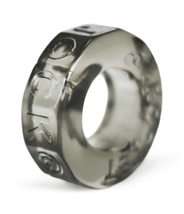 Oxballs Sprocket - No-Roll Comfort Cockring - Doorzichtig