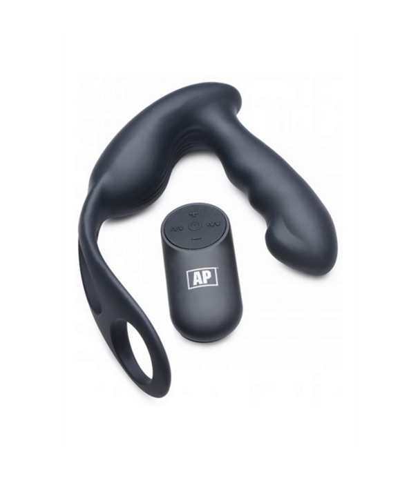 Melk- en Vibrerende Prostaatmassager + Harnas met 7 Snelheden