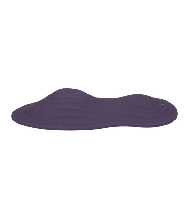 Doc Johnson iRide Pleasure Seat - Throb - Oplaadbaar met Draadloze Afstandsbediening - Dusty Purple