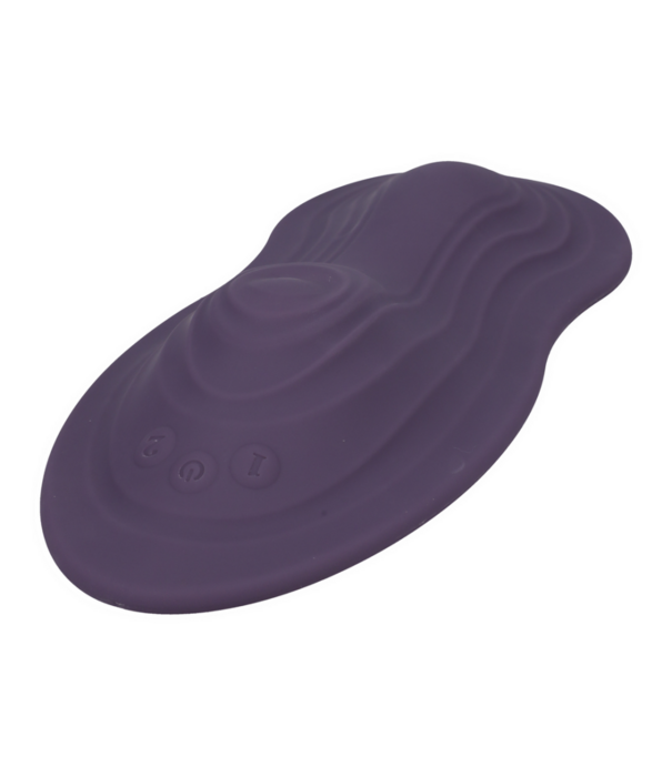 Doc Johnson iRide Pleasure Seat - Throb - Oplaadbaar met Draadloze Afstandsbediening - Dusty Purple