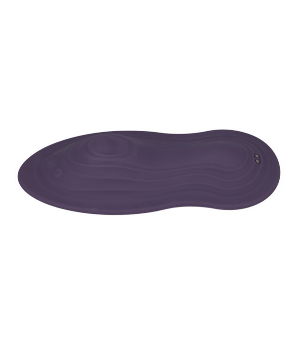 Doc Johnson iRide Pleasure Seat - Throb - Oplaadbaar met Draadloze Afstandsbediening - Dusty Purple