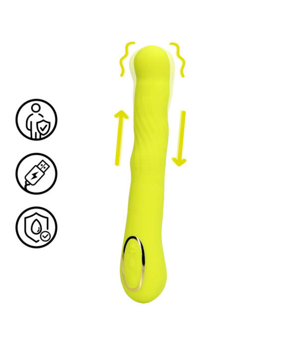 Loveline by Shots Wiggle G-Spot Vibrator - Lime Passion