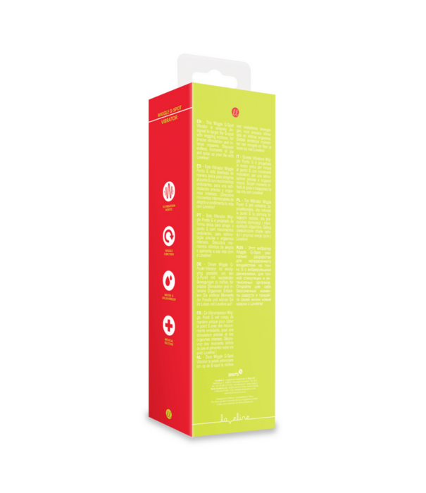 Loveline by Shots Wiggle G-Spot Vibrator - Lime Passion