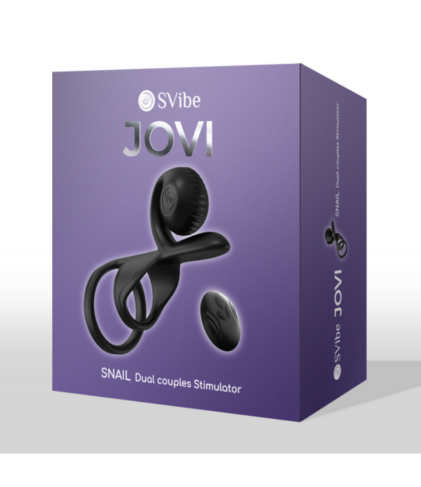 JOVI - Dual Couples Ring Stimulator - Zwart