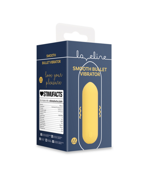 Loveline by Shots Smooth Bullet Vibrator - Sunpac Geel