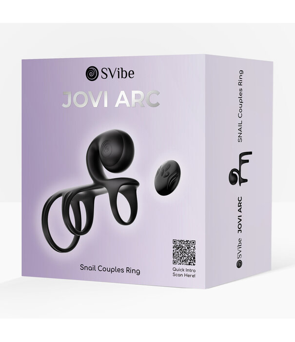 JOVI ARC - Slakken Trouwring - Noir Haze