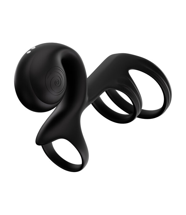 JOVI ARC - Slakken Trouwring - Noir Haze