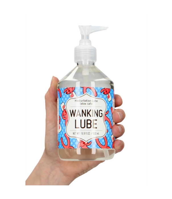 S-Line by Shots WANKING LUBE - Masturbatie Glijmiddel - 500 ml