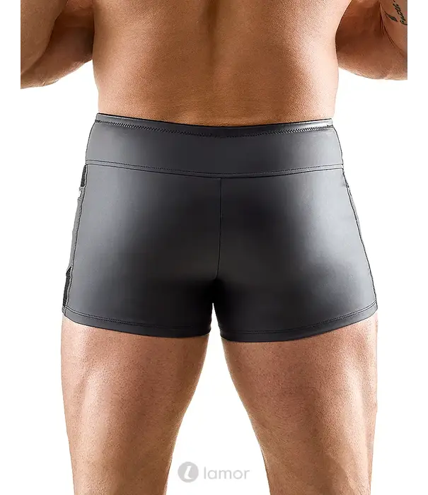 * SVENJOYMENT Svenjoyment Matlook Heren Short Met Mesh En Rits SJ2133687