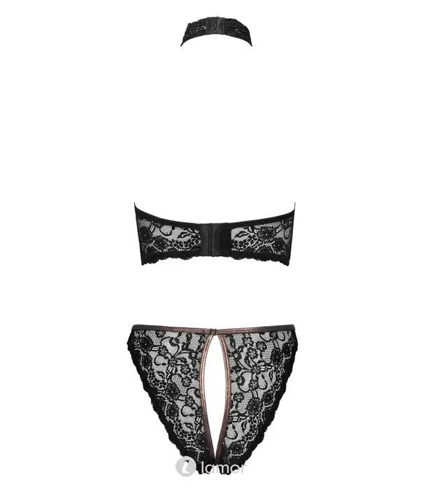 * COTTELLI  Cottelli Lingerie Ouvert Set Met Lift-Up BH En Slip CC2215764
