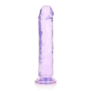 Rechtdoorgaande Realistische Dildo met Zuignap - 8'' / 20