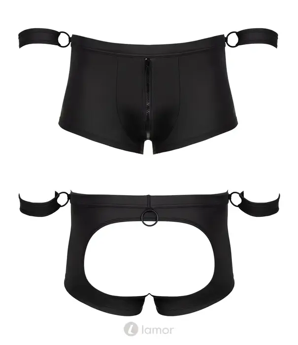 * SVENJOYMENT Svenjoyment Open Heren Short Met Boeien En Rits SJ2100410