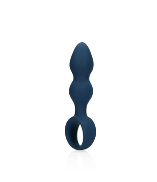 Druppelvormige Anale Plug - Groot - Baltisch Blauw