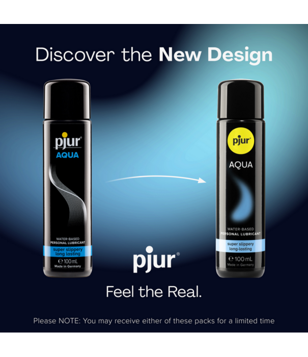 Pjur Aqua - Waterbased Lubricant - 3.4 fl oz / 100 ml