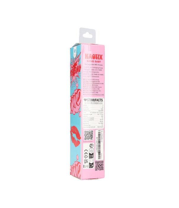 S-Line by Shots Kaotix - Bang Baby - Oplaadbare Vibrator - Blauw