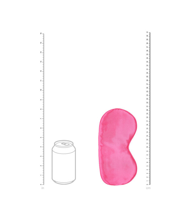 Ouch! by Shots Satin Mask - Roze