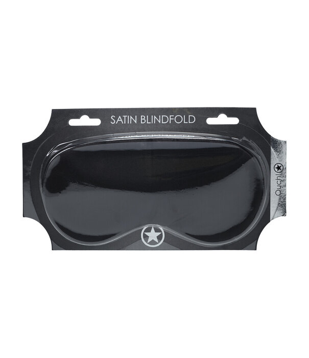 Ouch! by Shots Satin Mask - Zwart