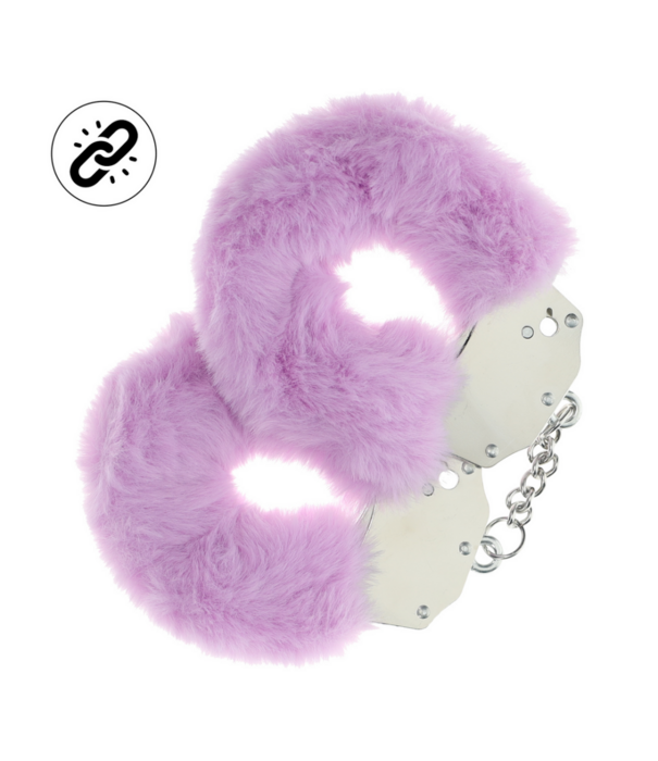 Ouch! by Shots Zware Fluffy Handboeien - Lavendel