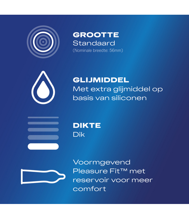 Durex Originals Extra Safe - Condoms - 3 Stuks