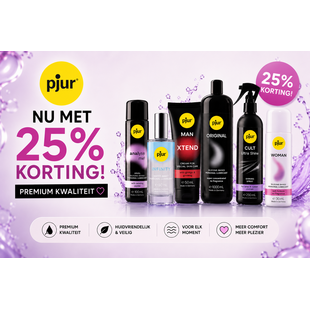 PJUR nu 25% Korting
