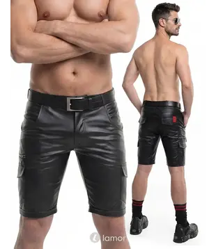 Wetlook heren shorts zwart, ADSimone001