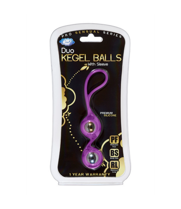 Cloud 9 Duo Kegel Ballen met Sleeve