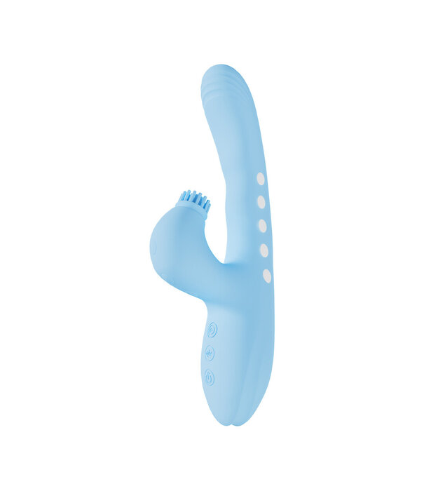 VIVE by Shots Andria - G-Spot Vibrerende en Tik Clit Stimulator met LED - Blauw