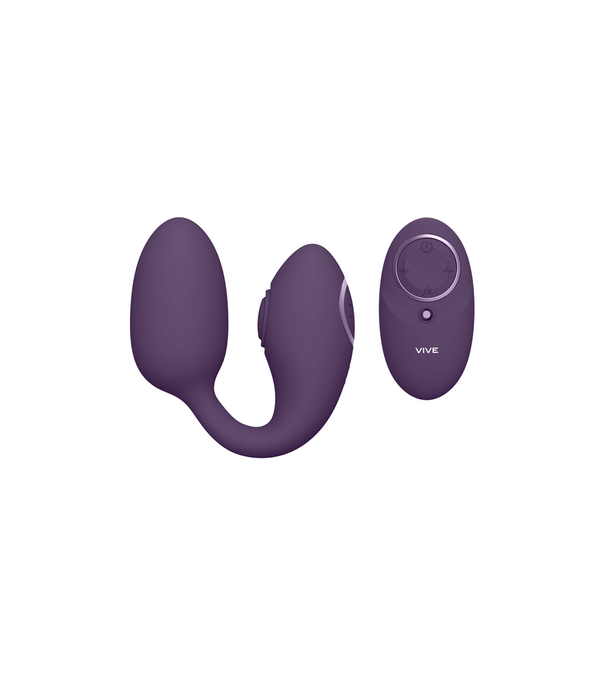 VIVE by Shots Aika - Pulse Wave  Vibrating Love Egg - Paars