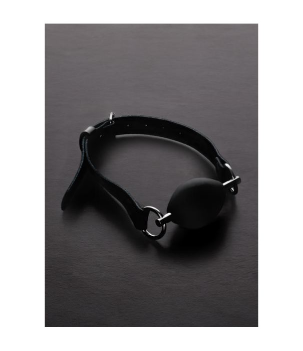 Steel by Shots Ovale Siliconen Ball Gag