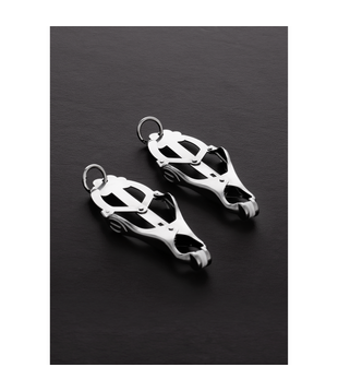 2 Squeezer Teaser Clover Tepelklemmen met Ring