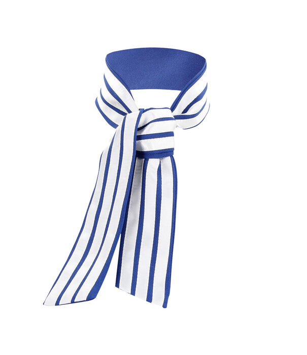 S-Line by Shots Stewardess Kostuum - S/M - Blauw/Wit