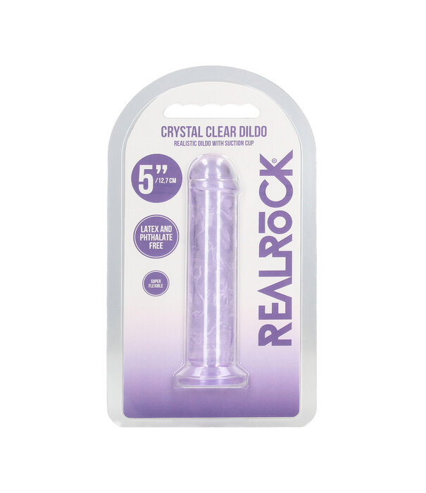 RealRock by Shots Realistische Dildo - 5 / 12,7 cm - Paars