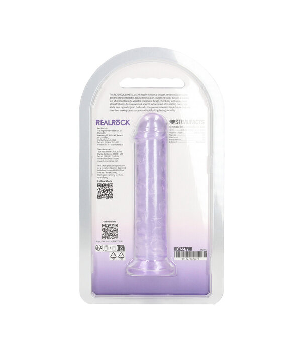 RealRock by Shots Realistische Dildo - 5 / 12,7 cm - Paars