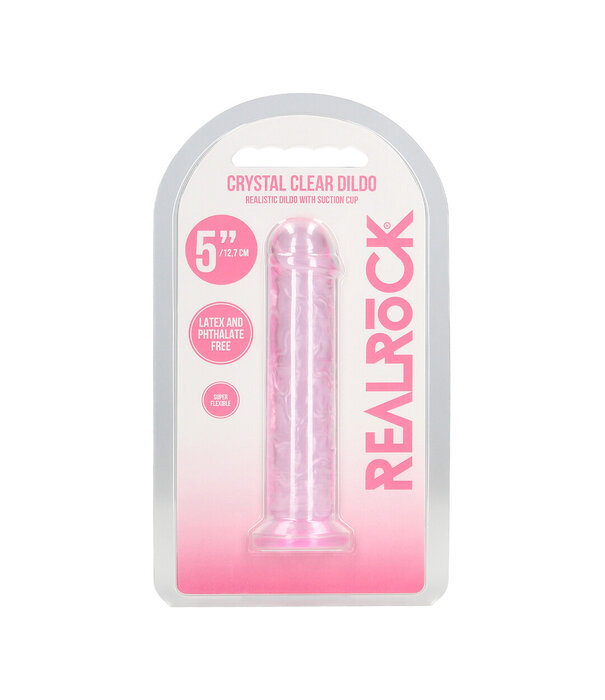 RealRock by Shots Realistische Dildo - 5 / 12,7 cm - Roze