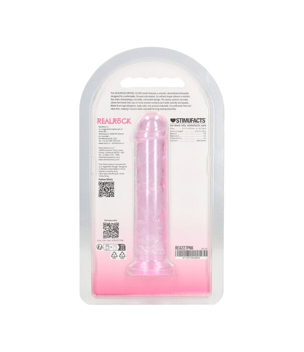 RealRock by Shots Realistische Dildo - 5 / 12,7 cm - Roze