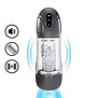 SonicPull - Zuig- en Vibratie Masturbator Pomp - Multimedia Verbeterd - Gun Metal