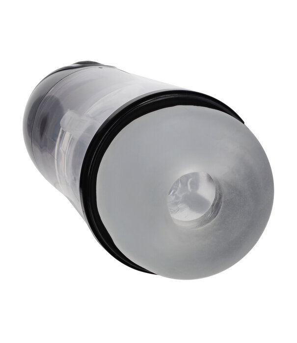 Pumped by Shots SonicPull - Zuig- en Vibratie Masturbator Pomp - Multimedia Verbeterd - Gun Metal
