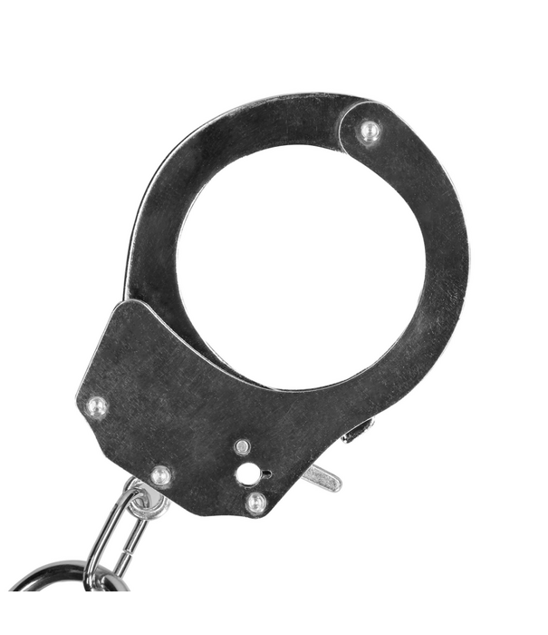 Ouch! by Shots Spreader Bar met Hand- of Enkelboeien - Zilver