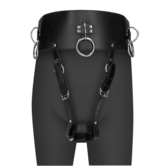 Riem met Vibrator Houder - Zwart