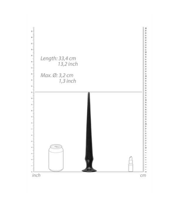 Ouch! by Shots Ass Spike Dildo - 33 cm / 13