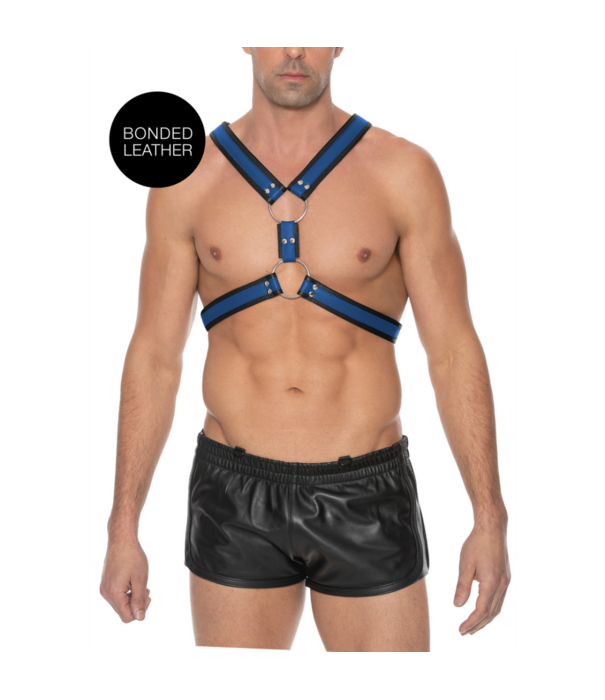 Ouch! by Shots Schotse Leren Harnas - L/XL