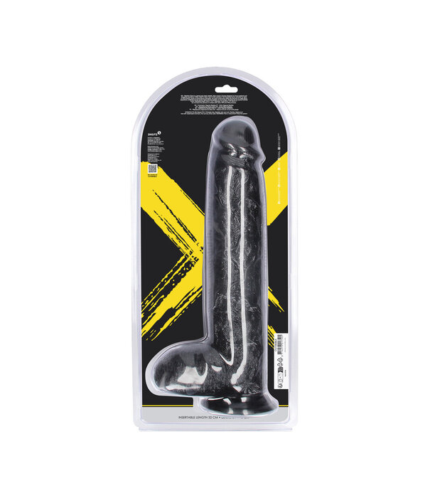 Ouch! by Shots Realistic Giant - Realistic Dildo -2581 gr / 32 cm - Black