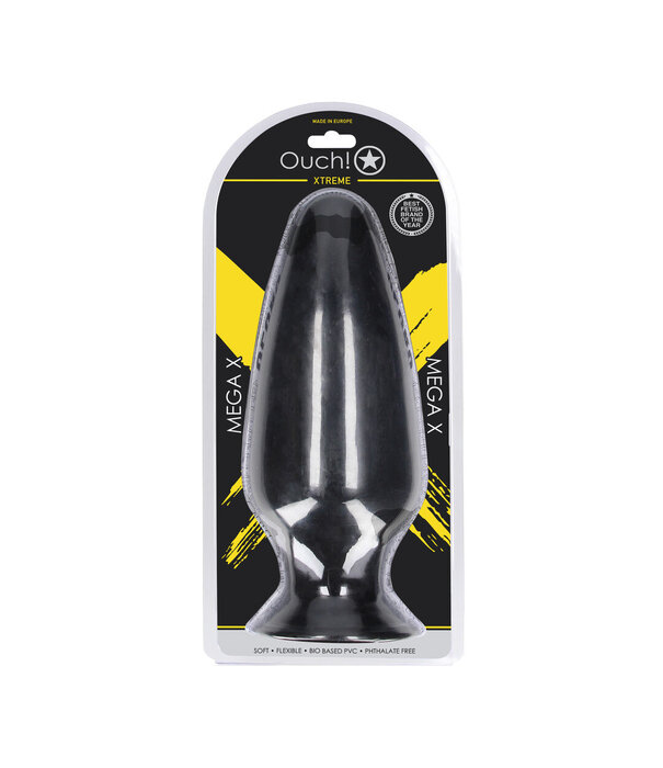 Ouch! by Shots Mega X - Anal Plug - 2307 gr / 29 cm - Black